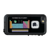 元素周期表 LifeProof iPhoneケース (裏面横)