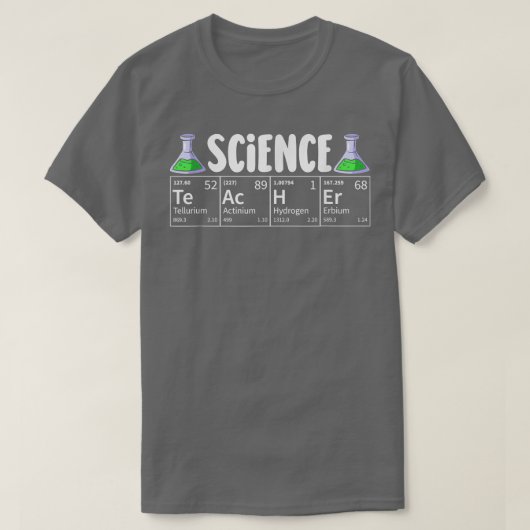 元素周期表 Tシャツ (デザイン正面)
