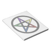 元素星形五角形 ノートパッド (アングル)