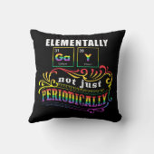 元素的なゲイは定期的に クッション (裏面)