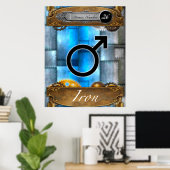 元素鉄原子番号#26ポスター ポスター (ホームオフィス)