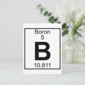元素005 - B - ホウ素(フル) ポストカード (スタンド正面)