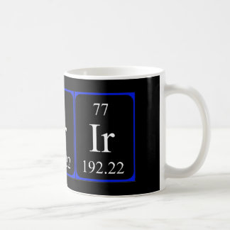 元素77マグカップ – イリジウム コーヒーマグカップ