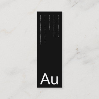 元素 スキニー名刺