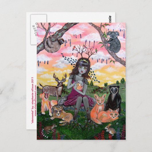 元素 ポストカード (正面/裏面)