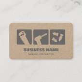 元請負人 名刺 (正面)