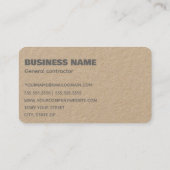 元請負人 名刺 (裏面)