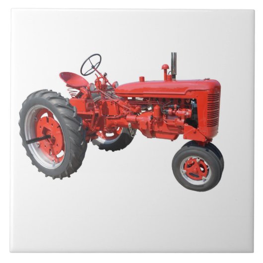 元通りにされたヴィンテージのトラクター タイル (正面)