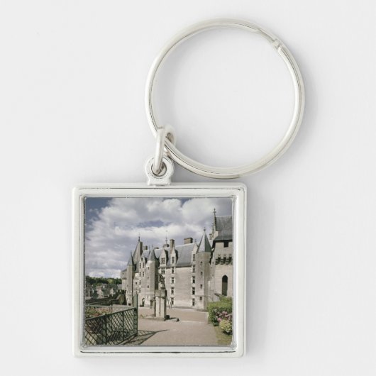 元通りになるの西の正面の眺め キーホルダー (正面)