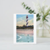 元通りになるアナスタシアの灯台のヴィンテージの郵便はがき ポストカード (スタンド正面)