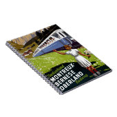 元通りになるスイス連邦共和国のヴィンテージ旅行ポスター ノートブック (右側)