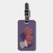 元香スパイラルロゴ ラゲッジタグ (正面縦)