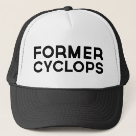 元CYCLOPSおもしろいスローガンのトラック帽 キャップ