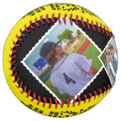 兄からの贈り物に写真カスタムで ソフトボール (正面左)