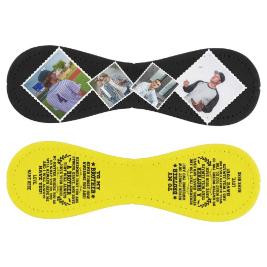 兄からの贈り物に写真カスタムで ソフトボール (パネル)