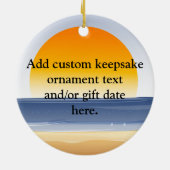 兄がいるからいつも友達が来る セラミックオーナメント (裏面)