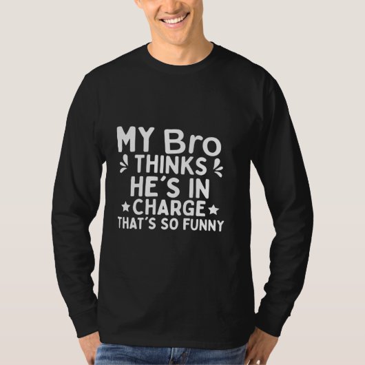 兄がそうおもしろいだ Tシャツ (正面)