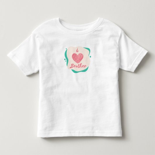 兄が大好き トドラーTシャツ (正面)