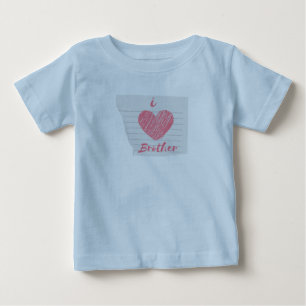 兄が好き ベビーTシャツ