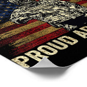 兄が後軍の家誇りを持った族退役軍人 ポスター (角)