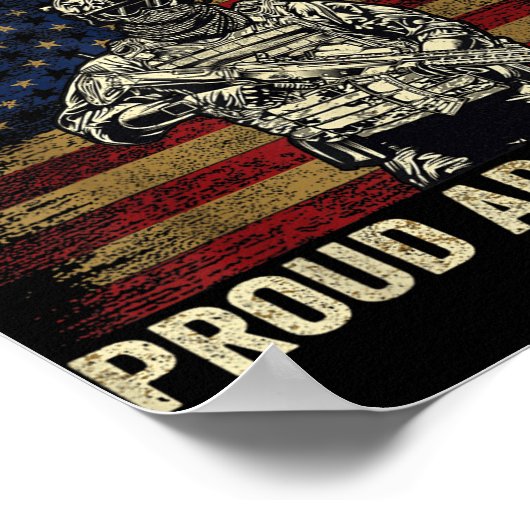 兄が後軍の家誇りを持った族退役軍人 ポスター (角)