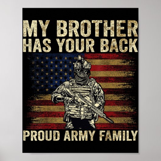 兄が後軍の家誇りを持った族退役軍人 ポスター (正面)