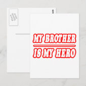 兄が私のヒーロー ポストカード (正面/裏面)