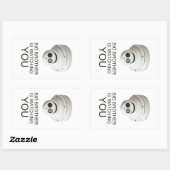 兄ちゃんが見守ってるよ 長方形シール (シート)