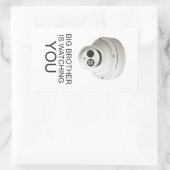 兄ちゃんが見守ってるよ 長方形シール (バッグ)