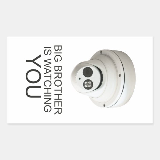 兄ちゃんが見守ってるよ 長方形シール (正面)