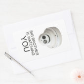 兄ちゃんが見守ってるよ 長方形シール (封筒)