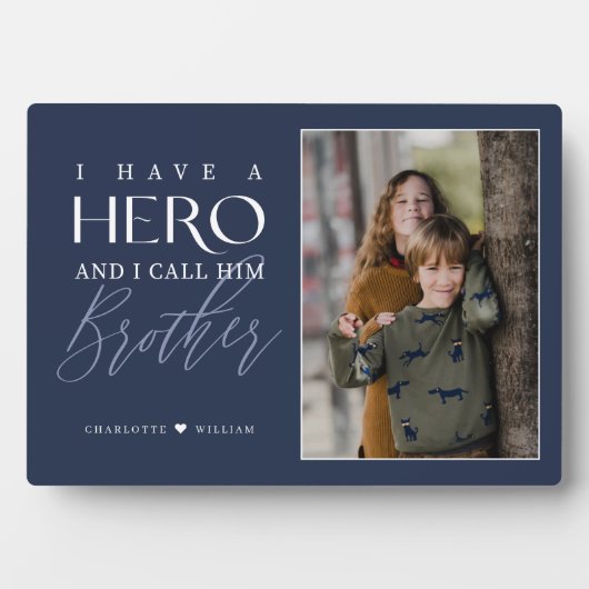兄と呼ぶヒーローがいる フォトメモリー フォトプラーク (正面)