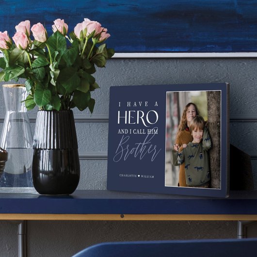 兄と呼ぶヒーローがいる フォトメモリー フォトプラーク