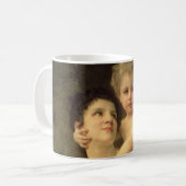 『兄と妹』ウィリアム・アドルフ・ブグルーによる コーヒーマグカップ (正面左)