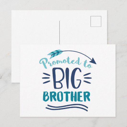 兄に昇進する ポストカード (正面/裏面)