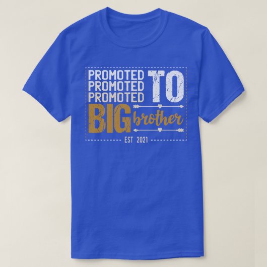 兄に昇進する Tシャツ (デザイン正面)
