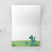 兄のおめでとうベビー カード (内部)