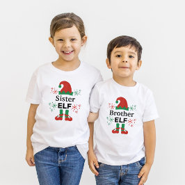 兄のエルフの少年 白 Tシャツ