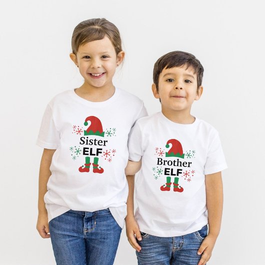 兄のエルフの少年 白 Tシャツ