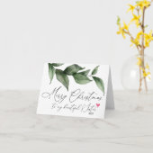 兄のクリスマス カード (黄色い花)