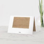 兄の叔父の妊娠告知カード サンキューカード (裏面)