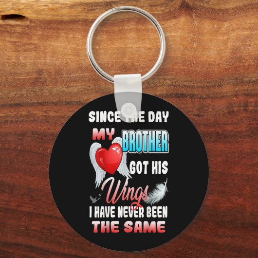 兄の命の贈り物を愛する心の中で キーホルダー (正面)