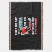 兄の思い出を愛し-兄の命のため スローブランケット (正面縦)