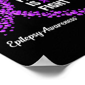 兄の戦いは私の戦いてんかん認識度 ポスター (角)