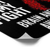 兄の戦いは私の戦い脳動脈瘤アワレネ ポスター (角)