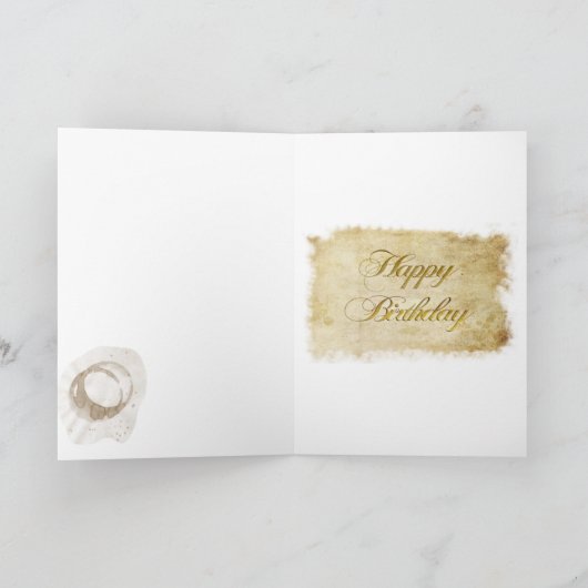 兄の誕生日カード カード (内部)