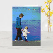 兄の誕生日 カード (黄色い花)