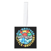 兄は兄と弟 キューブオーナメント (正面)