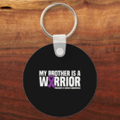 兄は戦士の膵臓がん患者 キーホルダー (正面)