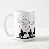 兄は陶製のマグカップを見る コーヒーマグカップ (左)